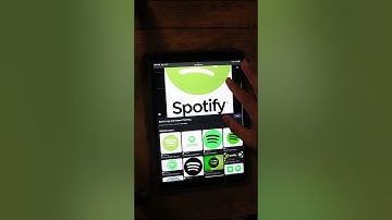 Creating Spotify Logo animation in Procreate  #shorts