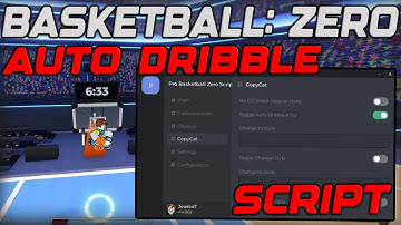 [🔴UPDATE] Basketball: Zero Script Gui Auto Farm, Auto Dunk & Dribble - Roblox 2025