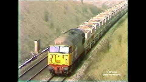 Class 56 thrash and 47 901 - Upton Scudamore 1986