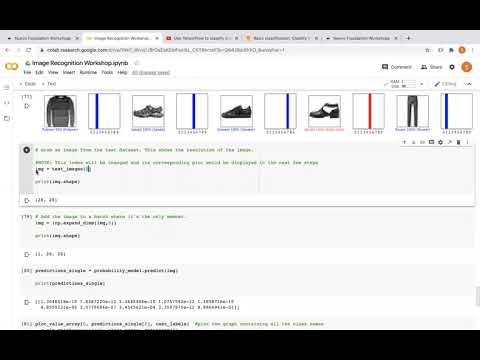 TensorFlow Workshop: Activity