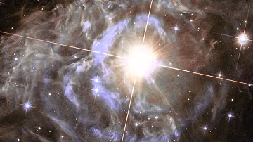 Panning across variable star RS Puppis