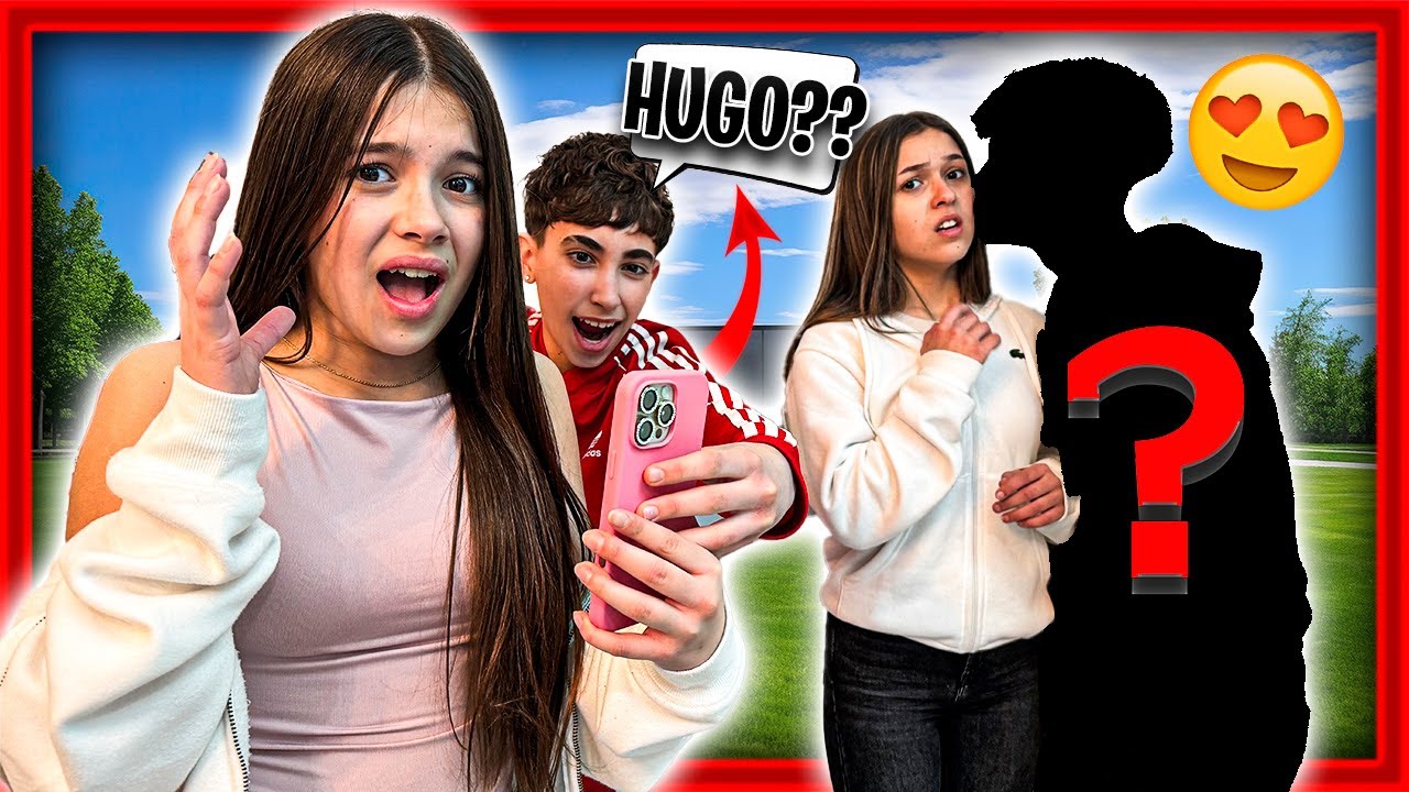 DESCUBRO QUE MI AMIGA TIENE UN ADMIRADOR SECRETO*mirad que paso*