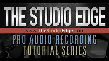 The Studio Edge Pro Audio Recording Series Is Released!
