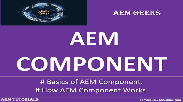 AEM Beginner #11 | What is AEM Component