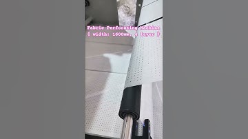 non-woven fabrics perforating machine for 4 layer rolls.