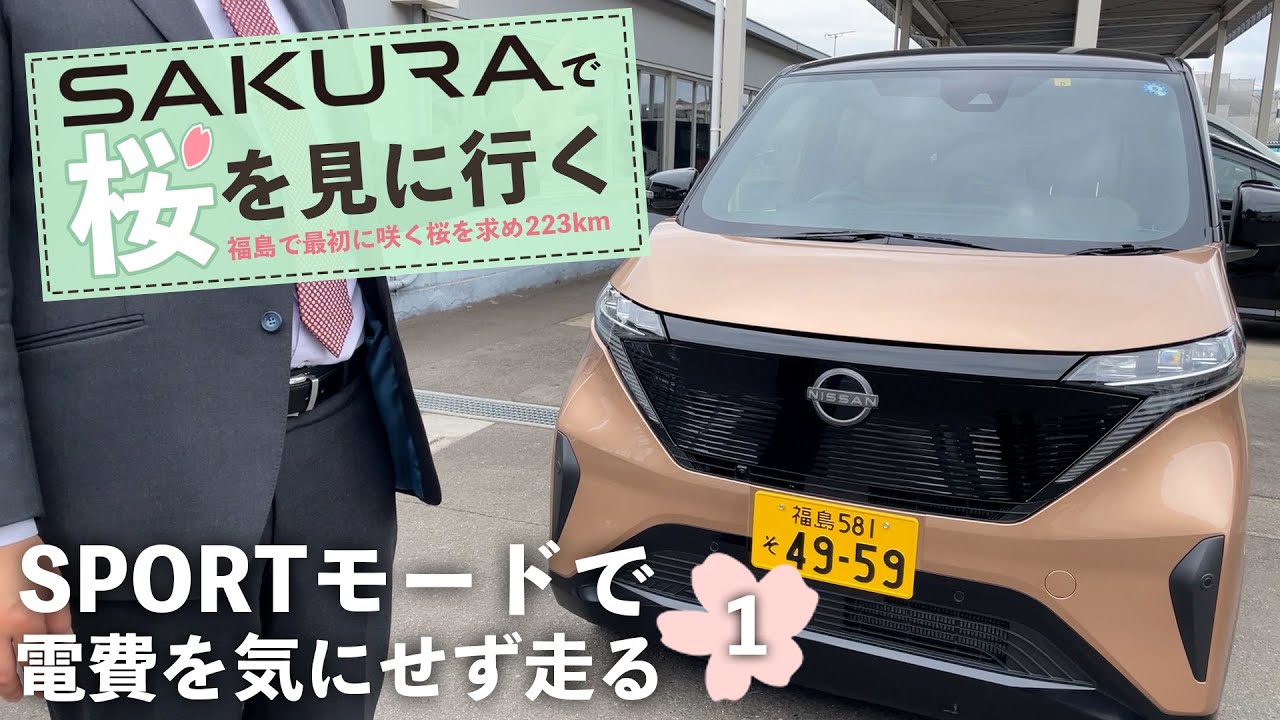 サクラで桜を見に行く】福島で最初に咲く桜をサクラで見に行こう