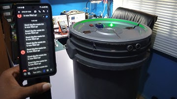 Smart Dustbin system : Sim800L based SMS message prompt for waste bin disposal. Using Arduino board.
