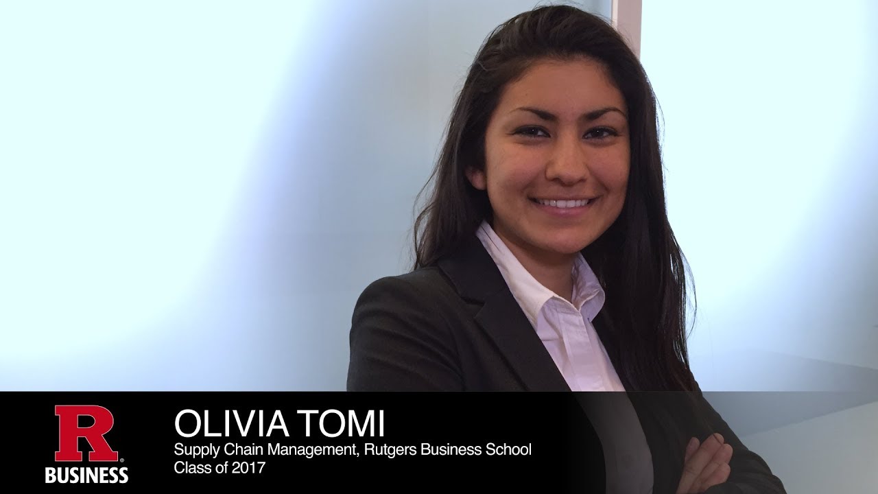 new brunswick university Olivia Tomi, Supply Chain Management, Rutgers Business School