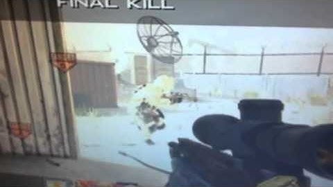 Epic quick scope headshot double kill