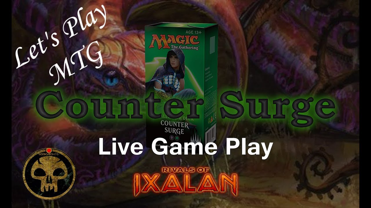 Let's Play MTG Counter Surge Challenger Deck in a Competitive League