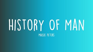 Maisie Peters - History Of Man (Lyrics) Resimi