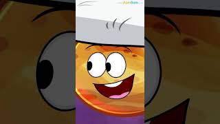 The Air Pillow Planet! | #aumsum #kids #shorts