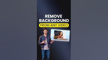 Remove Background From Videos in Just 1 Click #removebackground #shorts #aitools