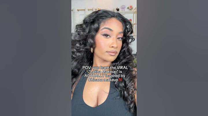 POV: you learn the VIRAL “Latina Makeup” is ACTUALLY inspired by Chicana makeup #latinamakeup