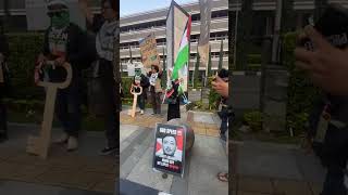 Palestine Walk Jadi Titik Aksi, Warga Bandung Suarakan Relawan Indonesia Diculik Israel