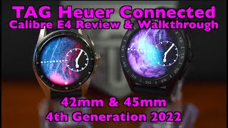 Tag Heuer Connected E4 Full Review and Walkthrough 42mm & 45mm screenshot 5