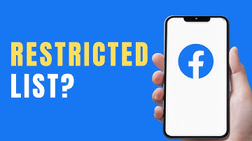 How to View Restricted List on Facebook