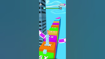 Cube Surfer Android and IOS Gaming Videos walkthrough #shorts