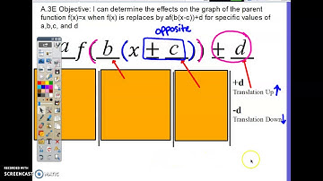 A.3E Linear Transformations Notes