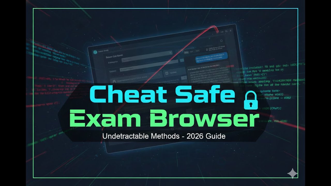 Cheat Safe Exam Browser - AI Assistant - Bypass SEB - Undetectable Methods