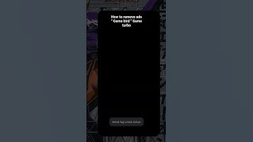 Cara menghilangkan iklan " game bird " pada game turbo