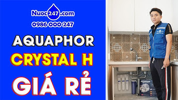 Máy Lọc nước AQUA Aquaphor Crystal H - Nhỏ Gọn 😍 Công nghệ Aqualen - Mở Hộp & Lắp Đặt✅✅✅✅✅ #AQUAPHOR
