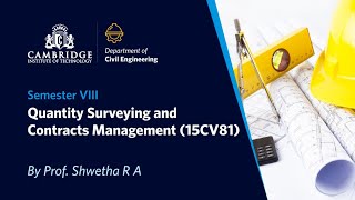Rate Analysis/Module 3/Quantity surveying and contract management