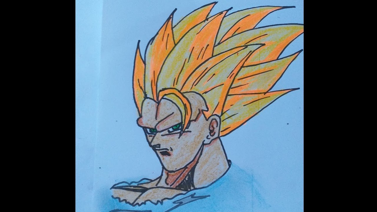 Goku Super Sayajin 3 - Desenho de sorvis - Gartic