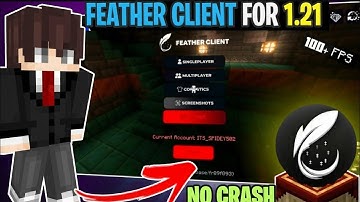 How to Install Real Feather Client on PojavLauncher & PC (Minecraft 1.21.1)