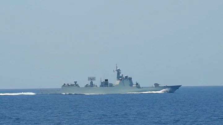 Chinese naval escort fleet conducts training in Gulf of Aden - DayDayNews