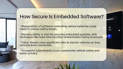How Secure Is Embedded Software? - Talking Tech Trends