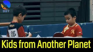 Amazing 1st-Grade Kids table tennis champion