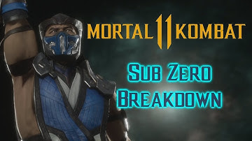 SUB ZERO BREAKDOWN!!!: Mortal Kombat 11