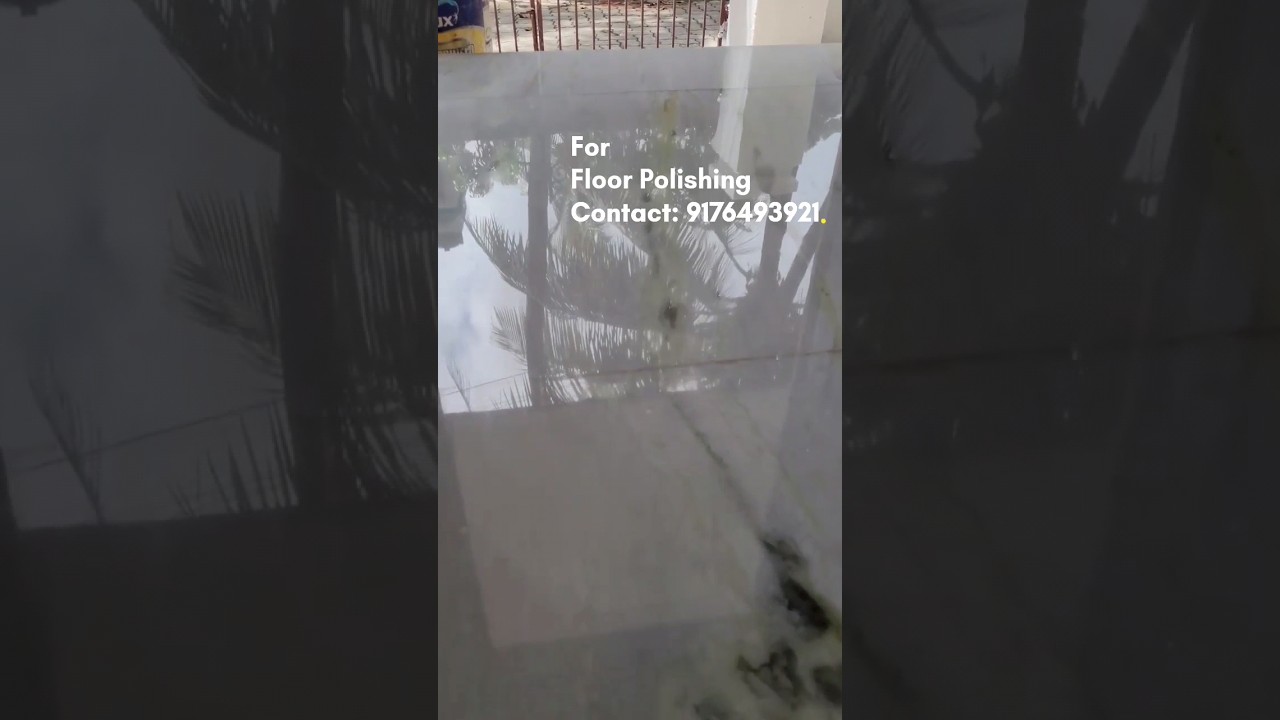 Revive your marble floors with our expert polishing services. 