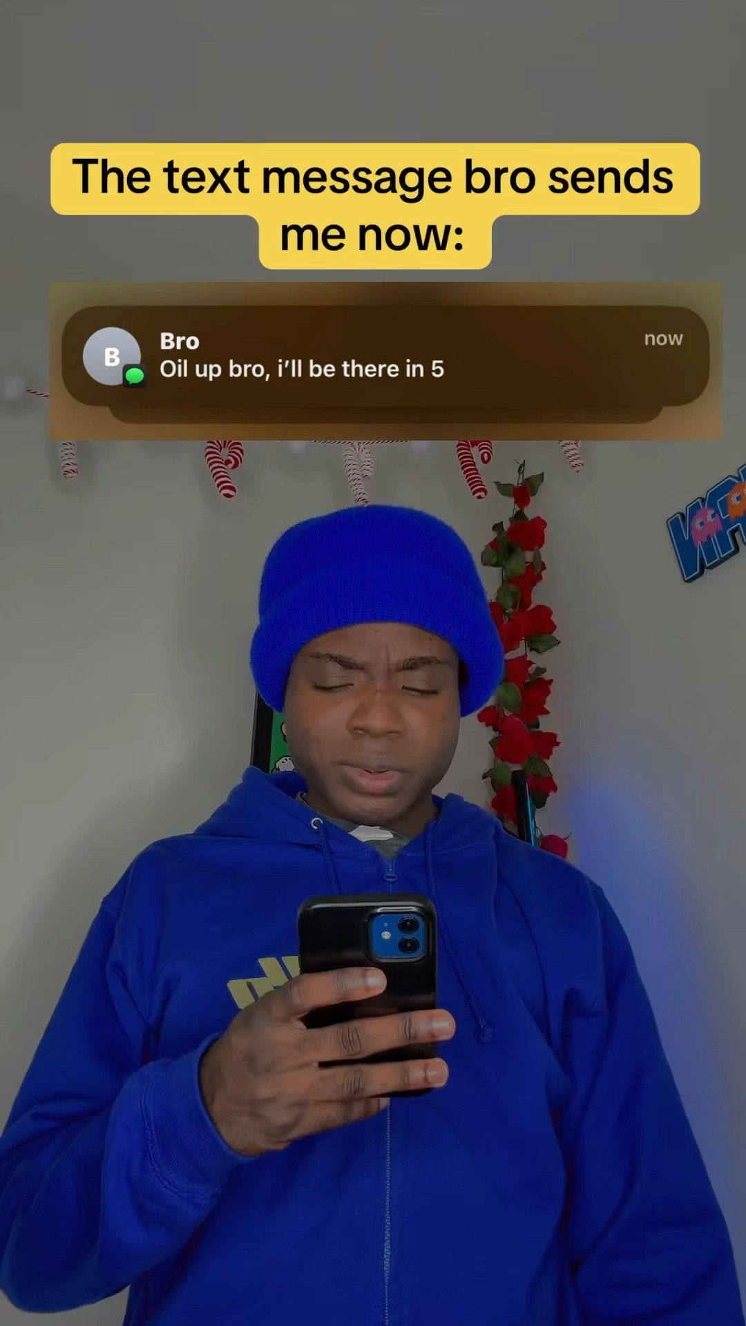 The text message bro sent me ?