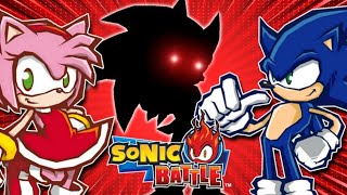 Sonic Battle Showdown Episode Three - SONIC VS AMY ROSE + MYSTERY FIGHTER!!