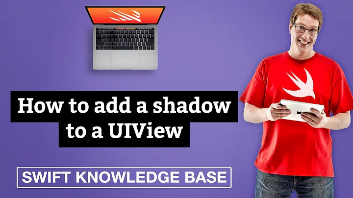 How to add a shadow to a UIView – Swift 5