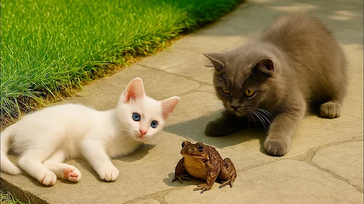 Video 11093661: cat cute kitten fluffy, cats cute kittens playing, curious little kitten, kitten garden, cats catch, cat smile, adorable cats, funny cat