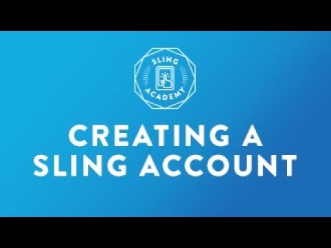 fluiten Eindeloos Snor Sling TV: Create a Sling TV account on sling.com - YouTube