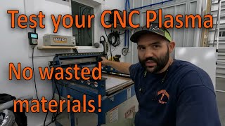 Almost Free way to do Test Cuts on your CNC Plasma Cutter! With full how-to