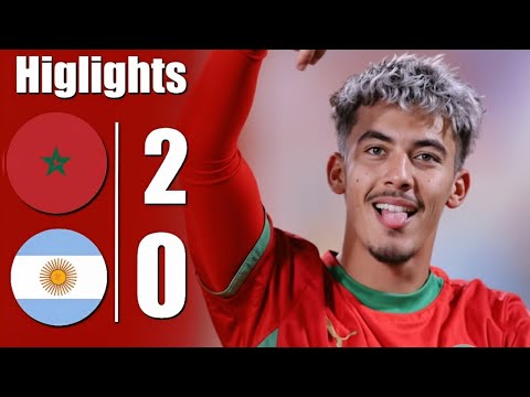 المغرب ضد الأرجنتين ٢ ٠ جميع الأهداف والملخصات نهائي كأس العالم للشباب تحت ٢٠ سنة ٢٠٢٥