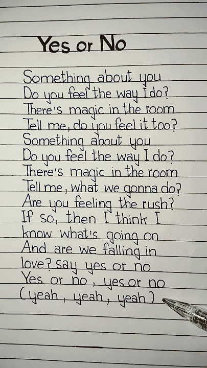 yes or no jungkook lyrics #jungkook #lyrics