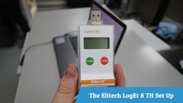 The Elitech LogEt 8 TH Set Up