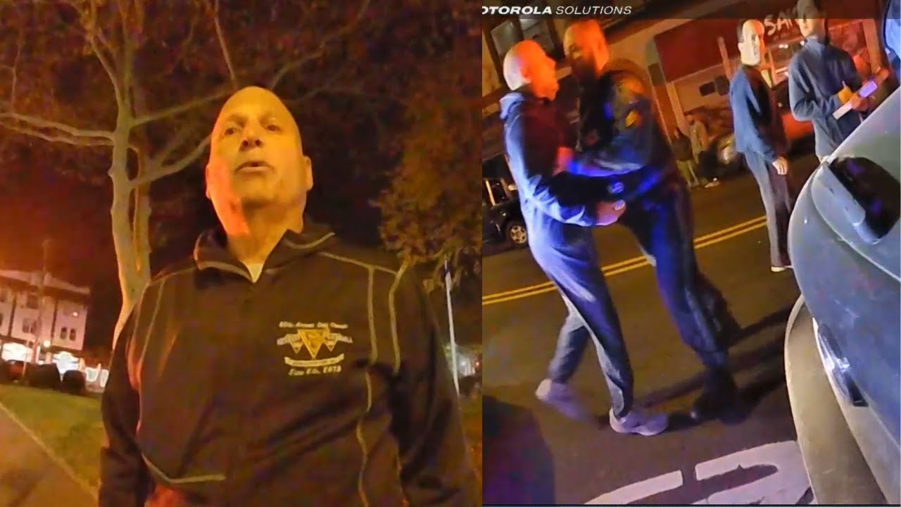 Bradley Beach Police chief incident, Drunk Chief gets slammed - YouTube