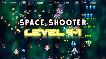 Space Shooter - Galaxy Attack - Level 4-1  - 1080 P  - Z Gaming Prince