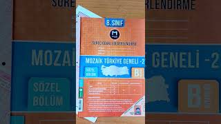 MOZAİK 8. Sınıf LGS TG Deneme 2 Geliyor