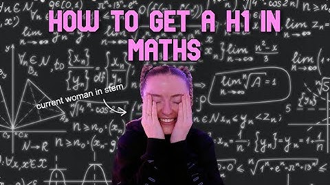 HOW TO GET A H1 IN MATHS LEAVING CERT, I was failing in 5th year I promise I can help.