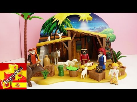 Armemos el pesebre de Navidad de Playmobil