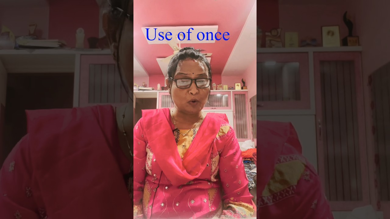 Once का use क़ैसे करे ?| Daily Use English 