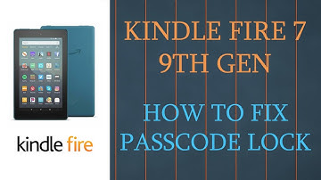 Kindle Fire 7 -  Stuck On Passcode / Password / Lock Screen